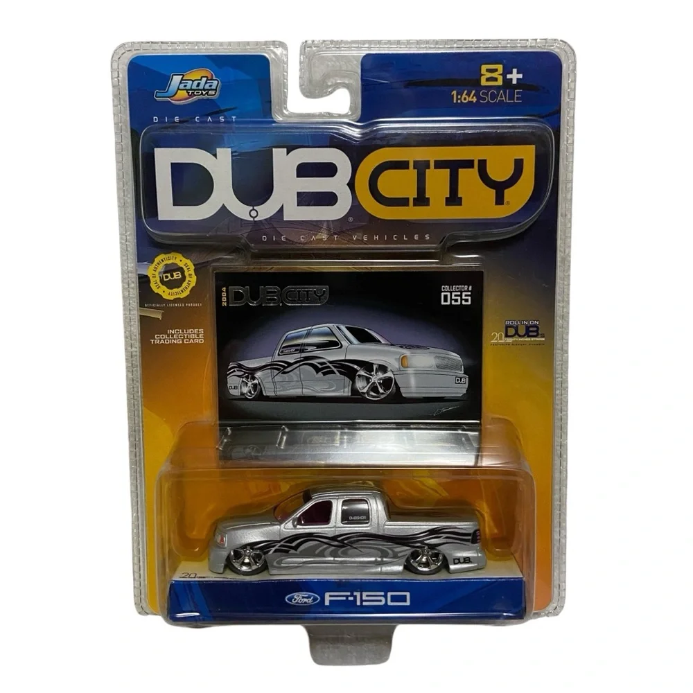 Jada Dub City Ford F-150 Silver 1:64